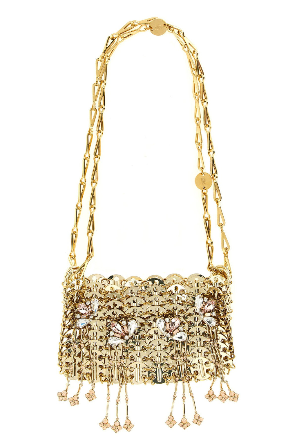 '1969' Shoulder Bag with Crystal Fringes