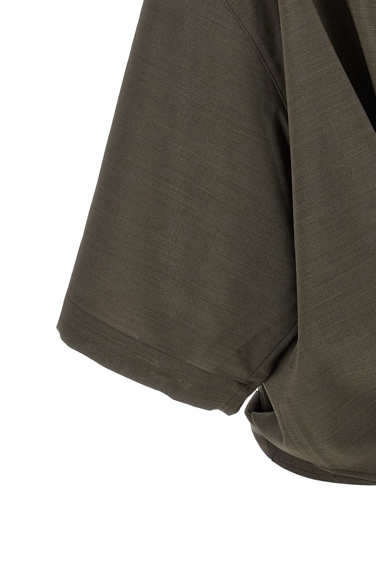 JACQUEMUS Wool Blouse With Scarf Collar
