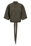JACQUEMUS Wool Blouse With Scarf Collar