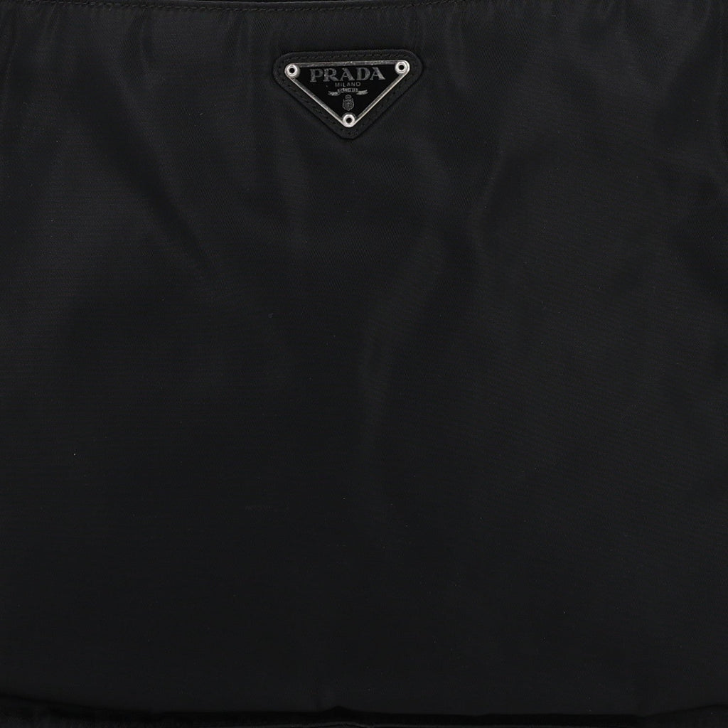 Tessuto Nylon Shoulder Bag Black