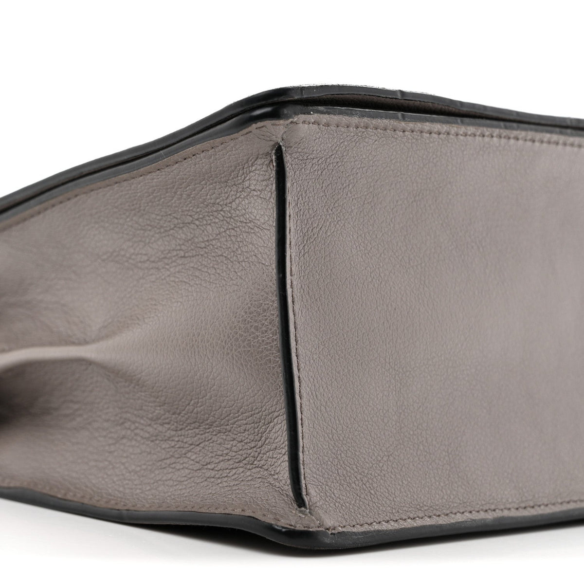 Glace Calf Shoulder Bag Argilla