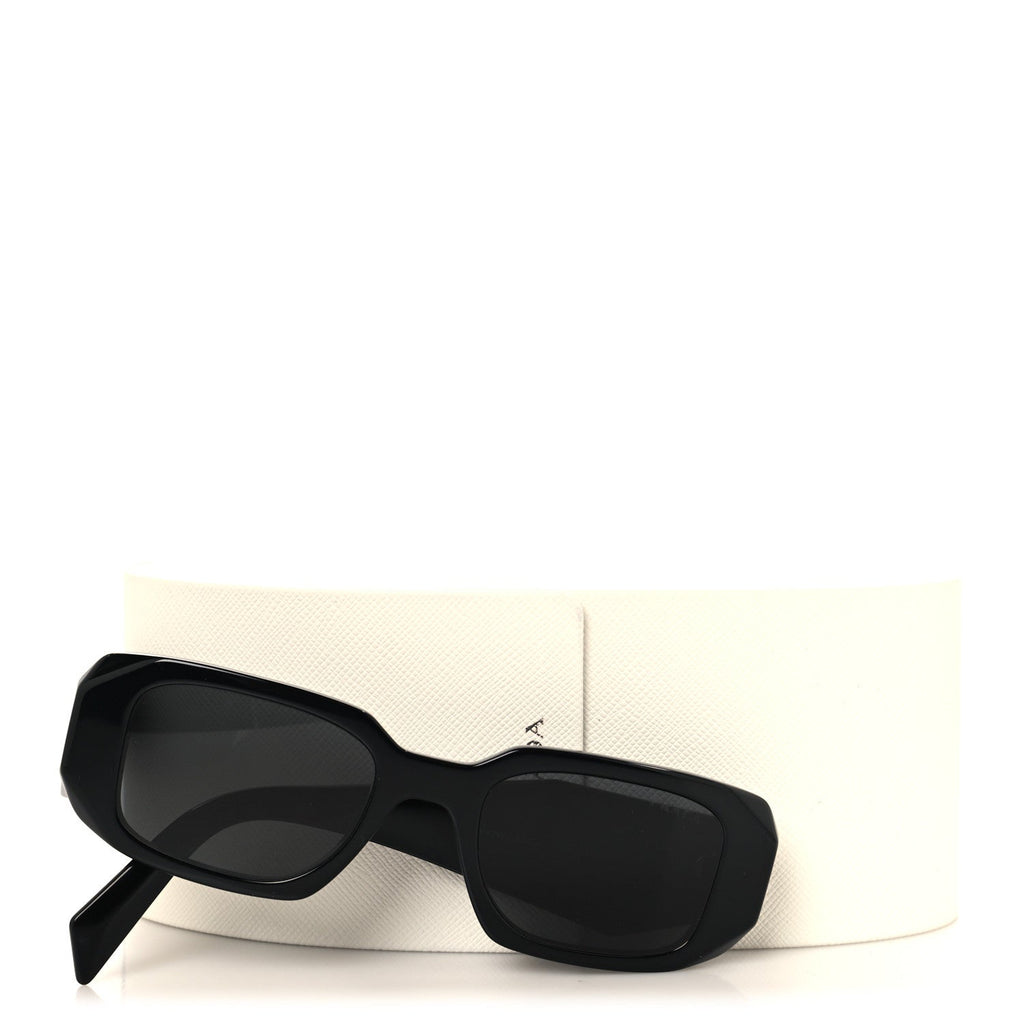 Acetate Symbole Sunglasses SPR 17W Black