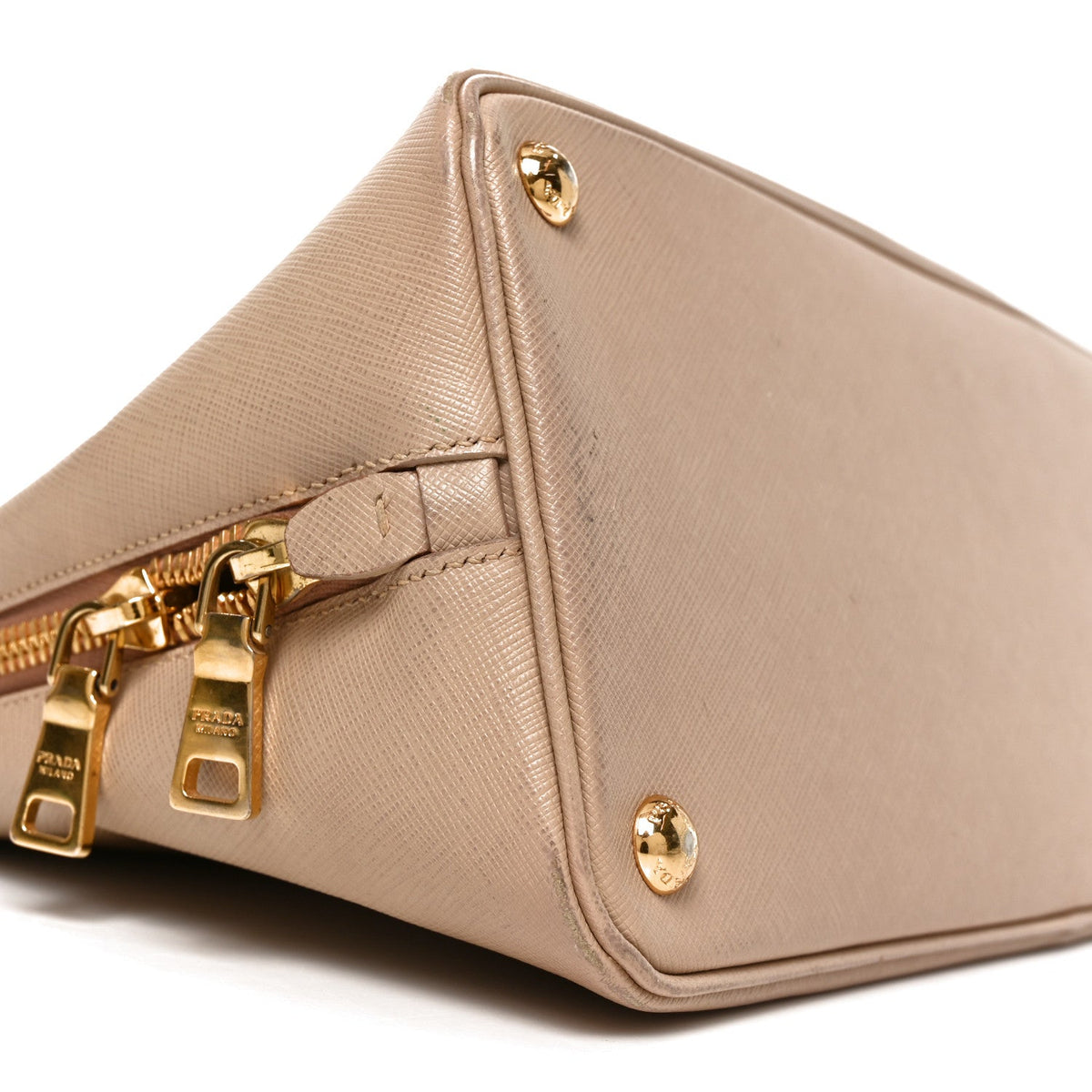 Saffiano Lux Large Promenade Tote Cammeo