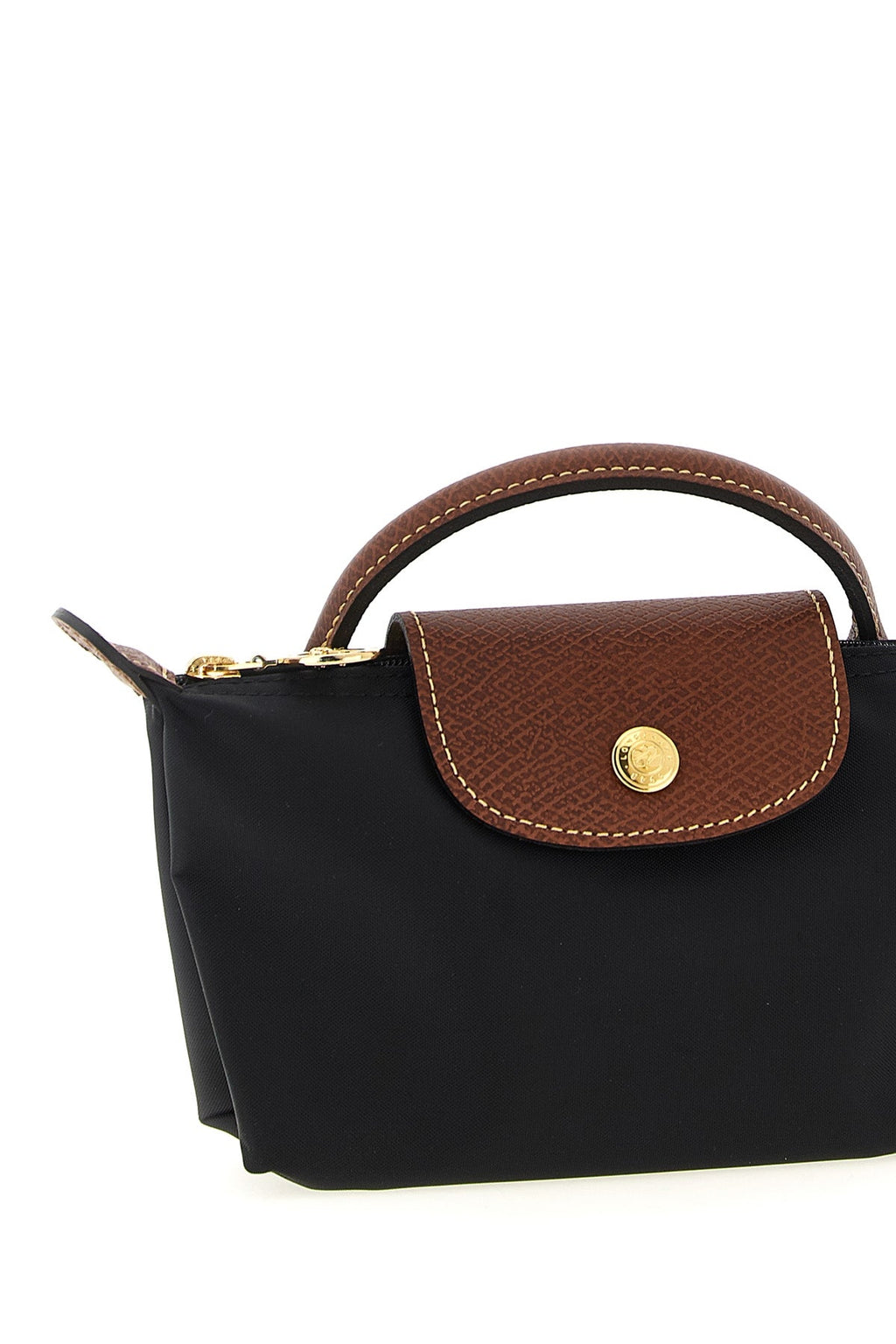 LONGCHAMP Pouch With Leather Trims