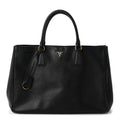 Saffiano Lux Large Tote Black
