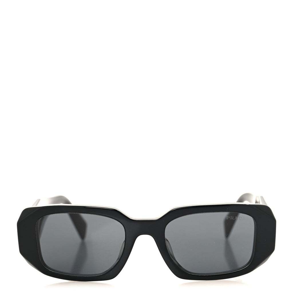 Acetate Symbole Sunglasses SPR 17W-F Black