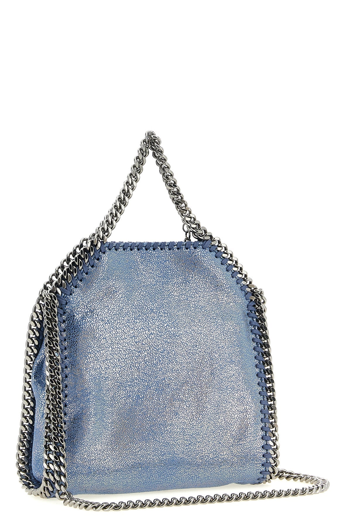 Stella McCartney Falabella Tiny Bag with Ruthenium Chain