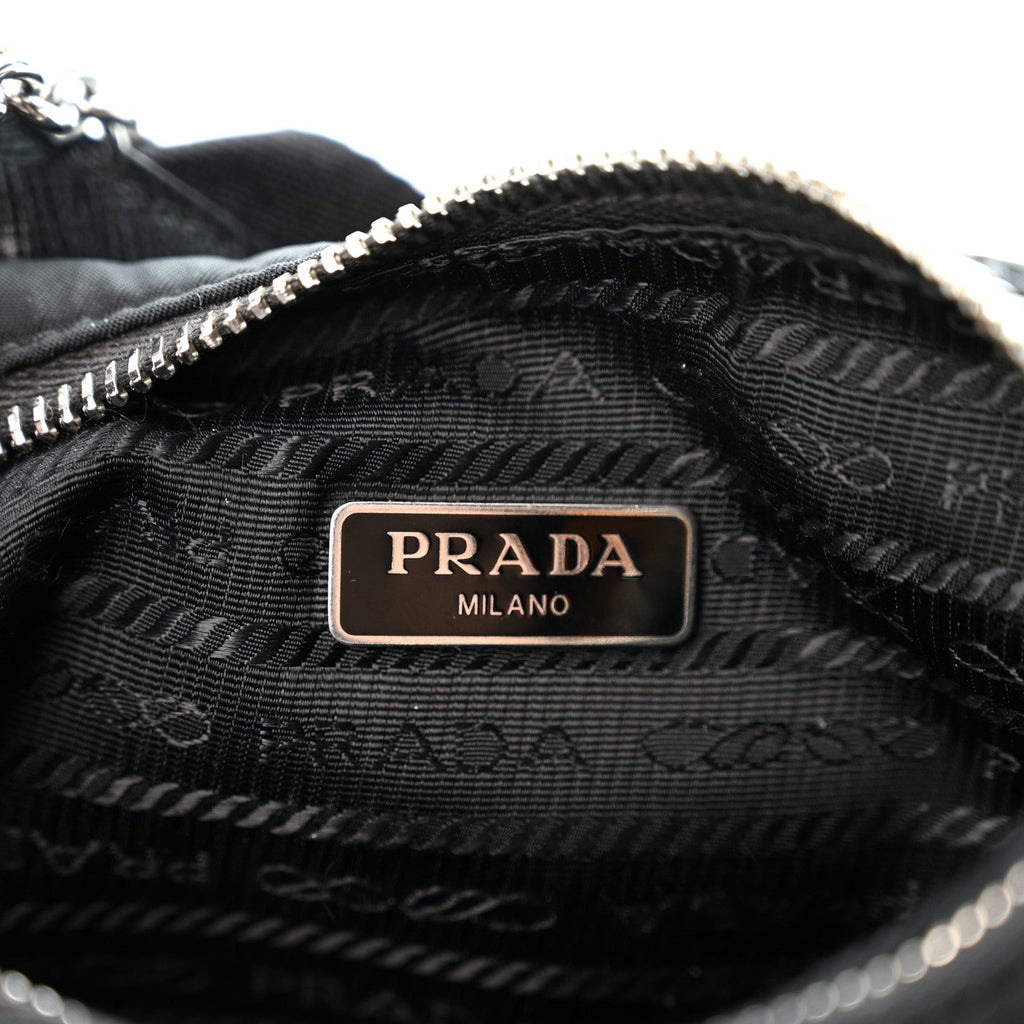 Nylon Re-Edition 2005 Shoulder Bag Black