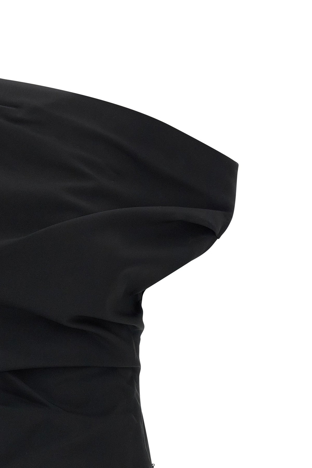 Asymmetric Draped Off-Shoulder Top