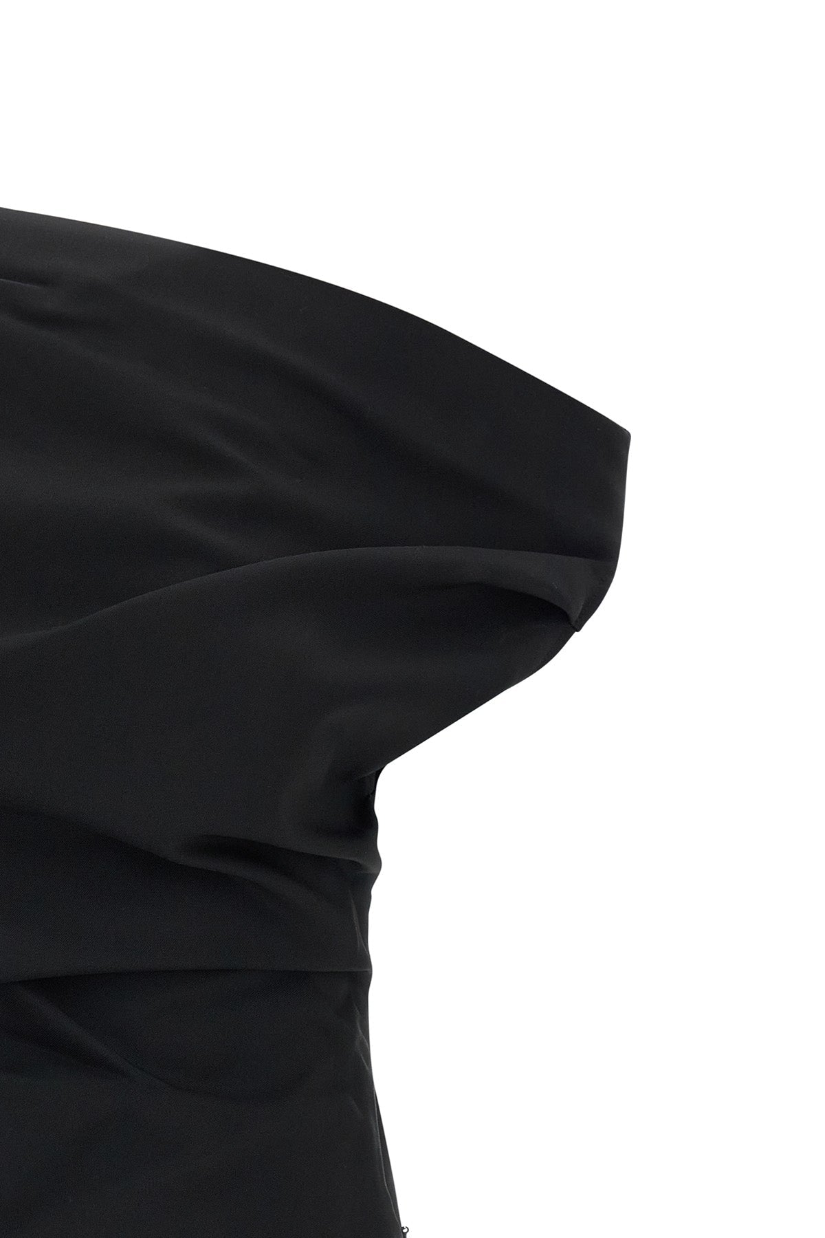 Asymmetric Draped Off-Shoulder Top
