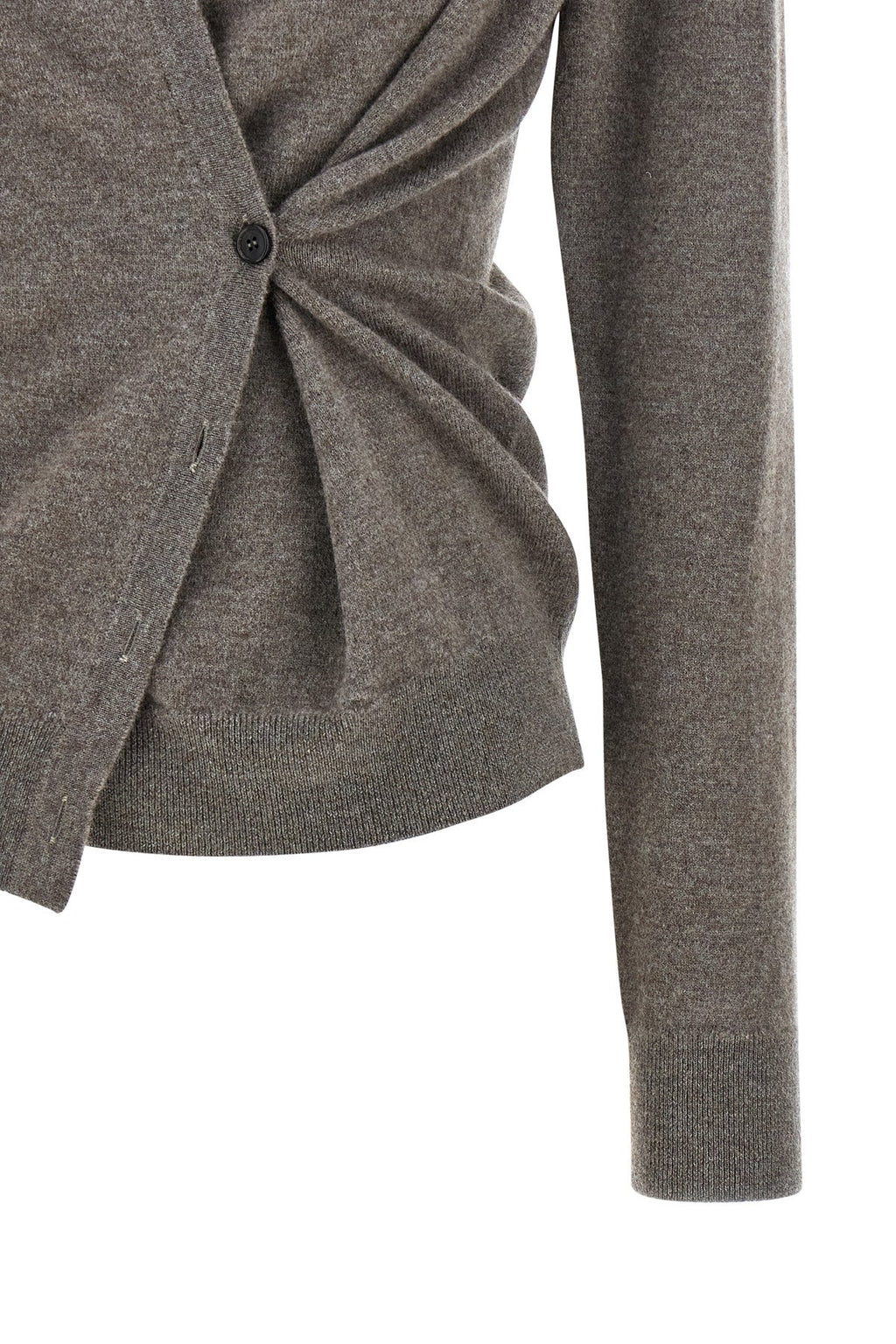 Asymmetric 'Twisted Ballet' Cardigan