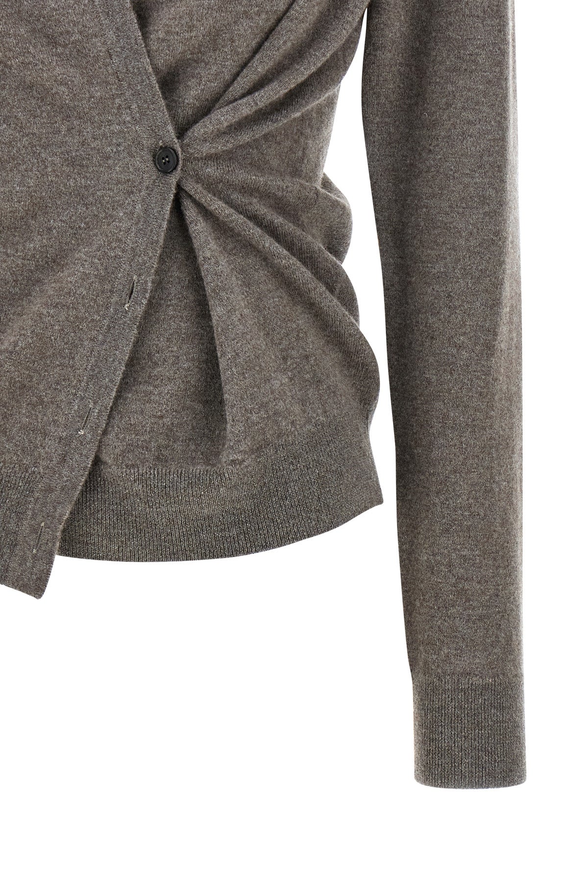 Asymmetric 'Twisted Ballet' Cardigan