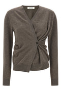 Asymmetric 'Twisted Ballet' Cardigan
