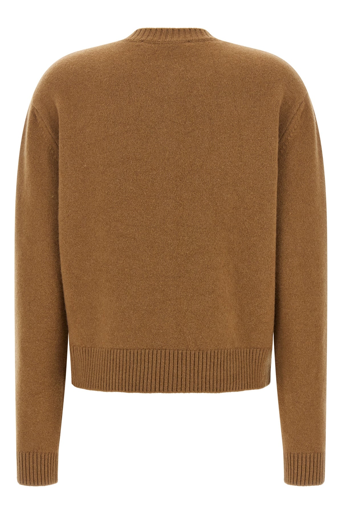 Cashmere Blend Crew-Neck Cardigan