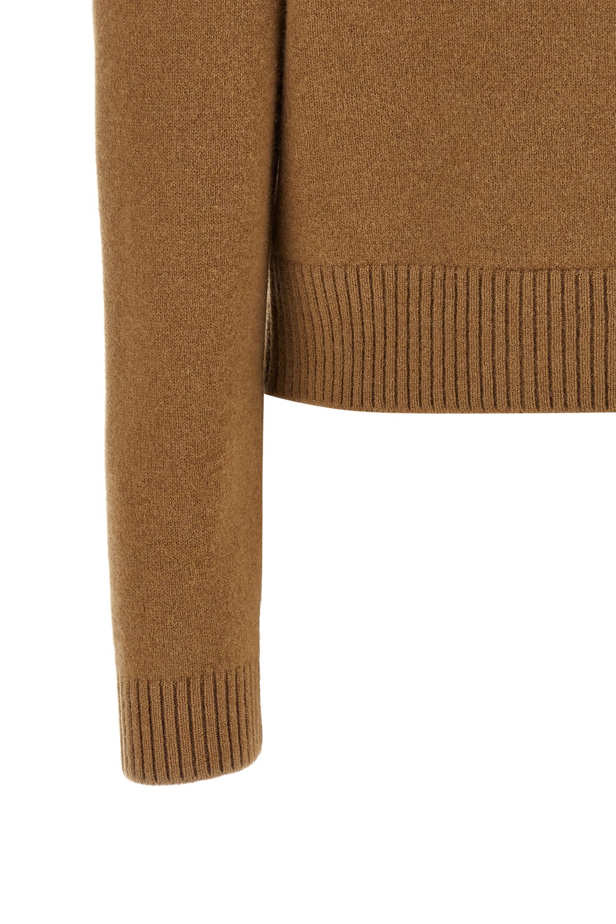 Cashmere Blend Crew-Neck Cardigan