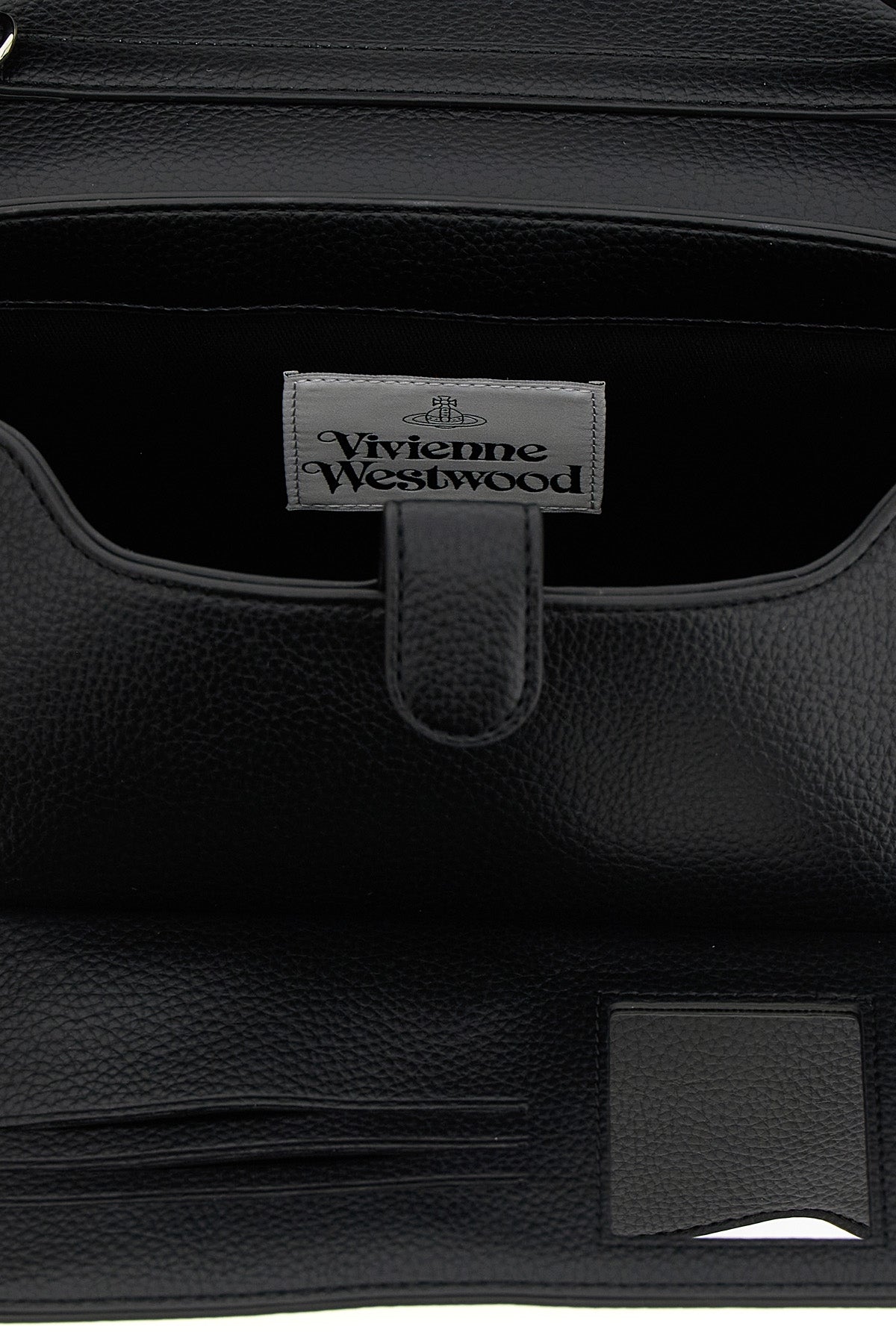 Vivienne Westwood Shoulder Bag With Orb Plaque