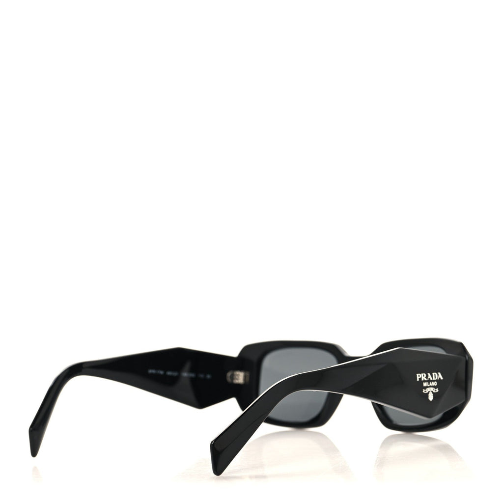 Acetate Symbole Sunglasses SPR 17W Black