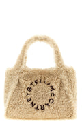 Stella Logo Faux Shearling Tote