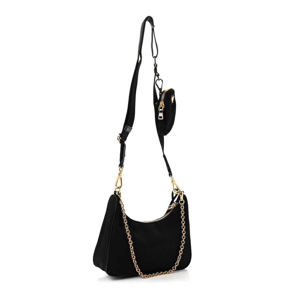 Nylon Re-Edition 2005 Shoulder Bag Black