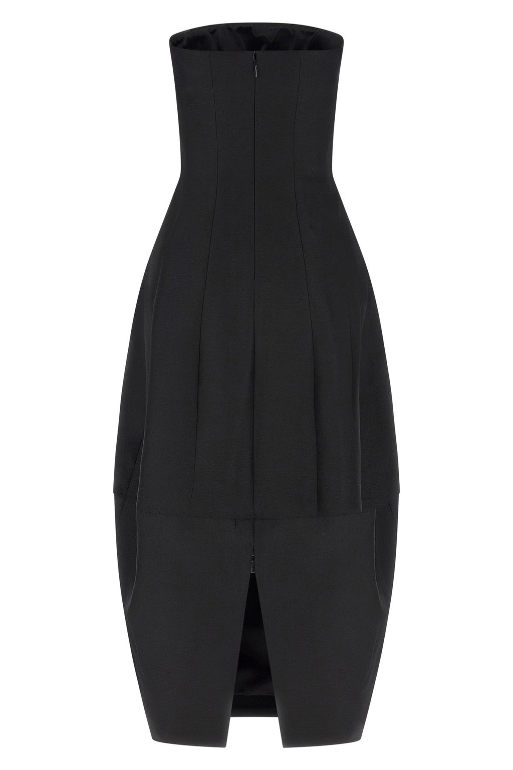 KHAITE Strapless Cocoon Dress