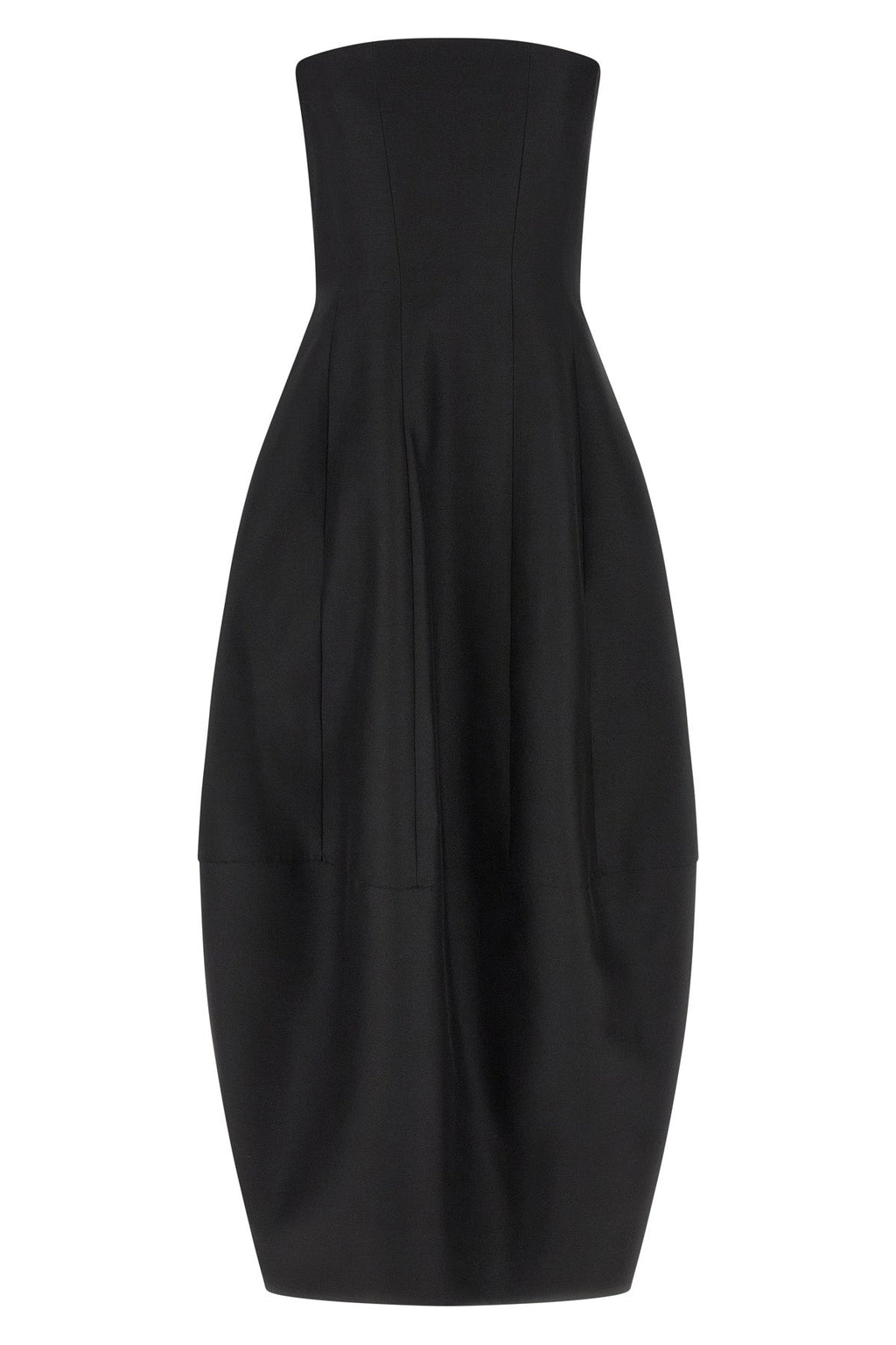 KHAITE Strapless Cocoon Dress