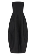 KHAITE Strapless Cocoon Dress