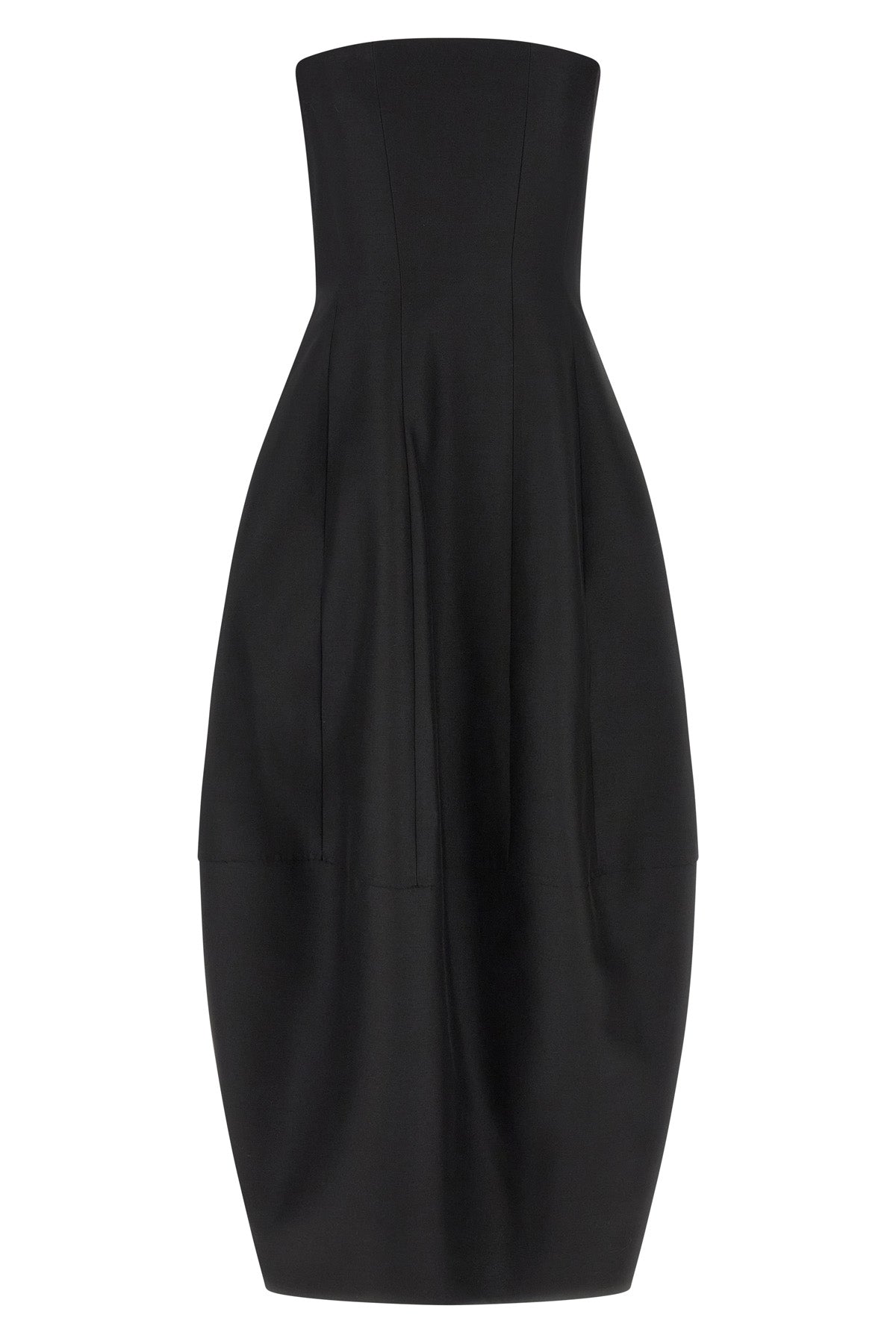 KHAITE Strapless Cocoon Dress