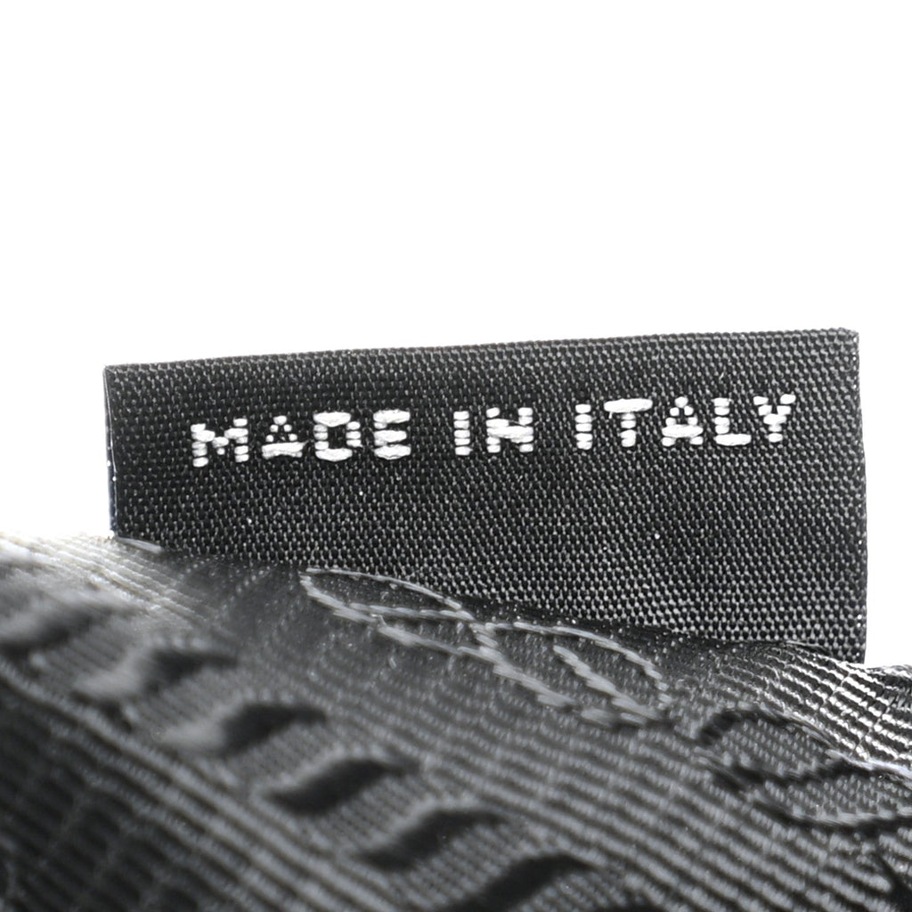 Tessuto Nylon Saffiano Mini Re-Edition 2005 Bag Black