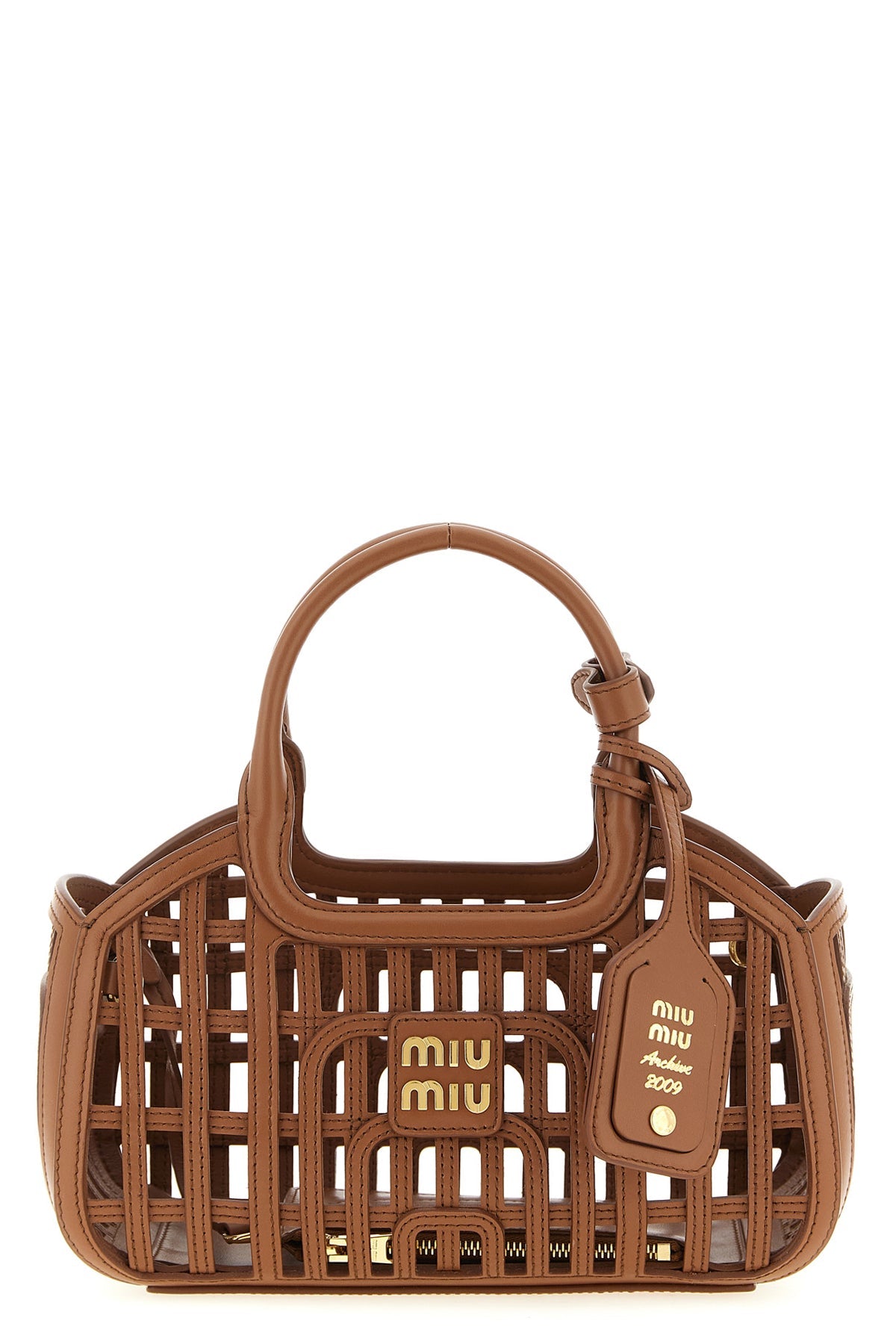 Woven Nappa Leather Handbag