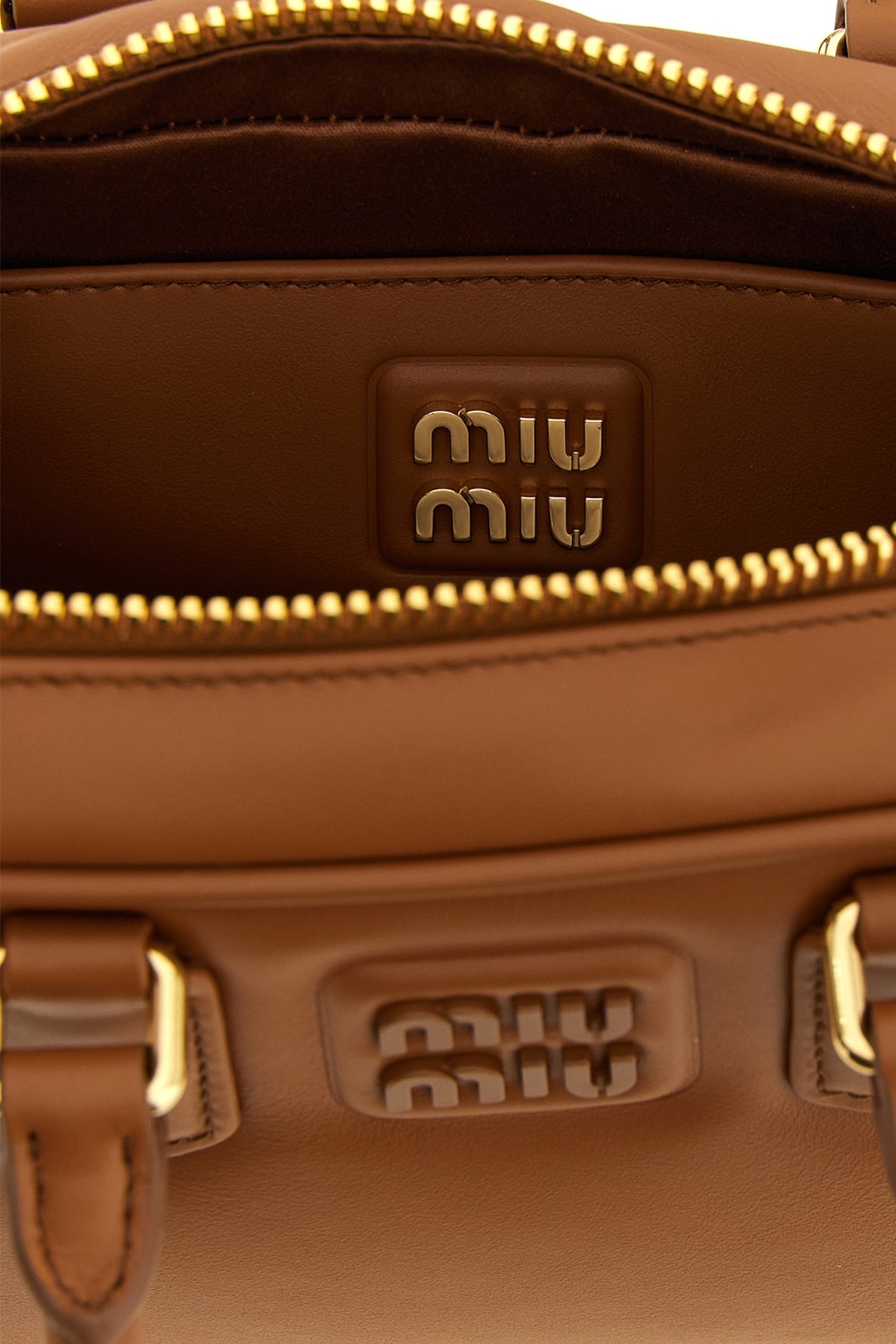 Miu Miu Mini Bag With Embossed Logo