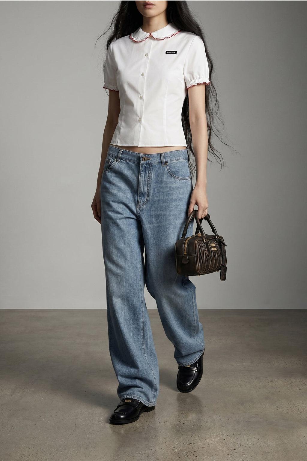 Miu Miu Handbag With Matelassé Construction