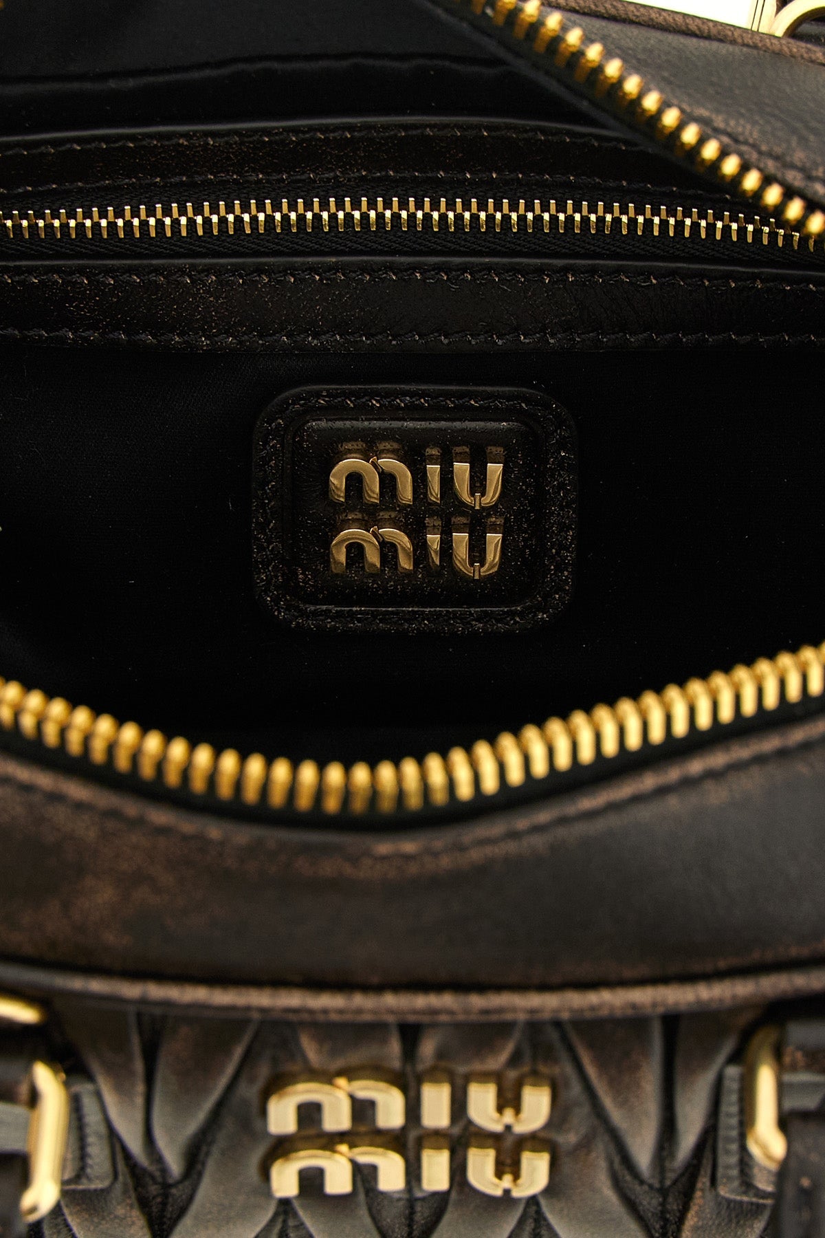 Miu Miu Handbag With Matelassé Construction