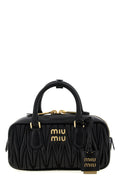 Miu Miu Matelassé Leather Top-Handle Bag