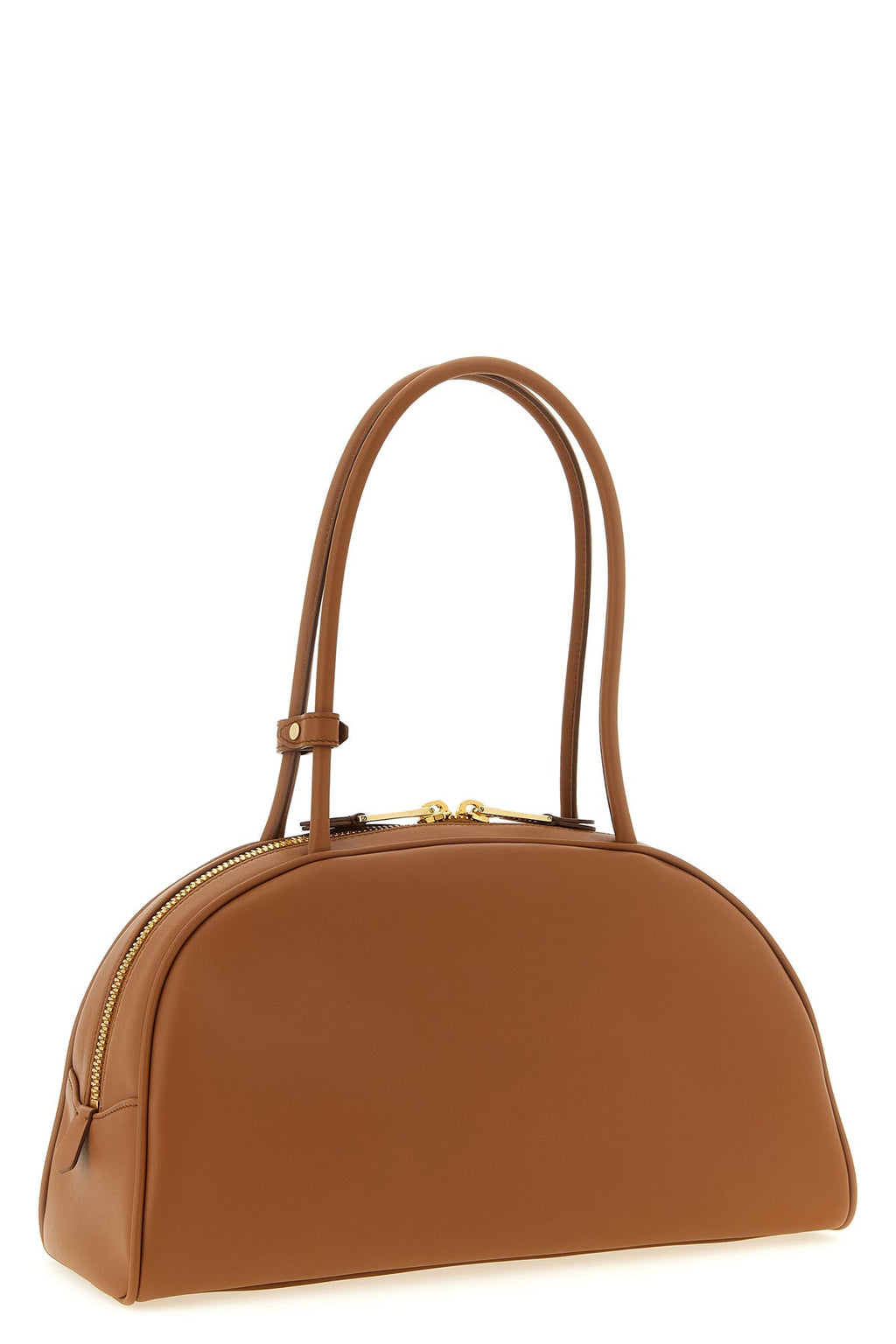 Miu Miu Leather shoulder bag with embossed logo