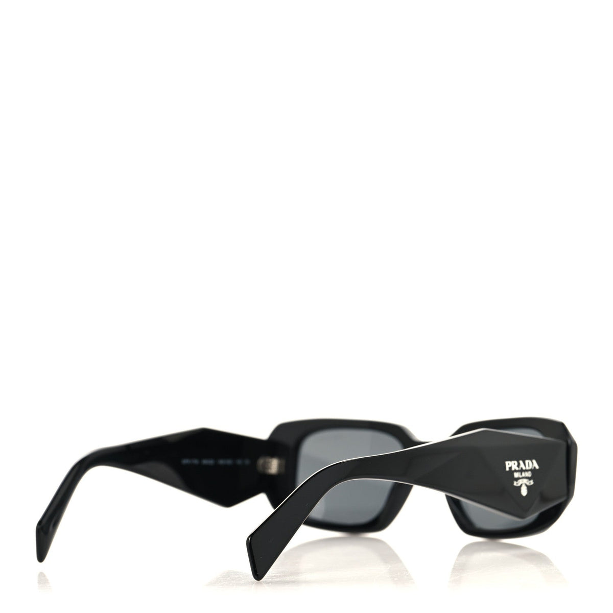 Acetate Symbole Sunglasses SPR 17W Black
