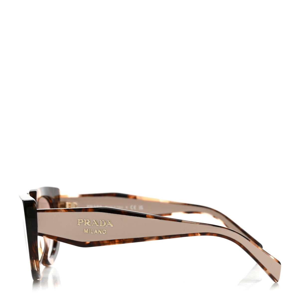 Acetate Sunglasses SPR D02 Tortoise Dark Brown