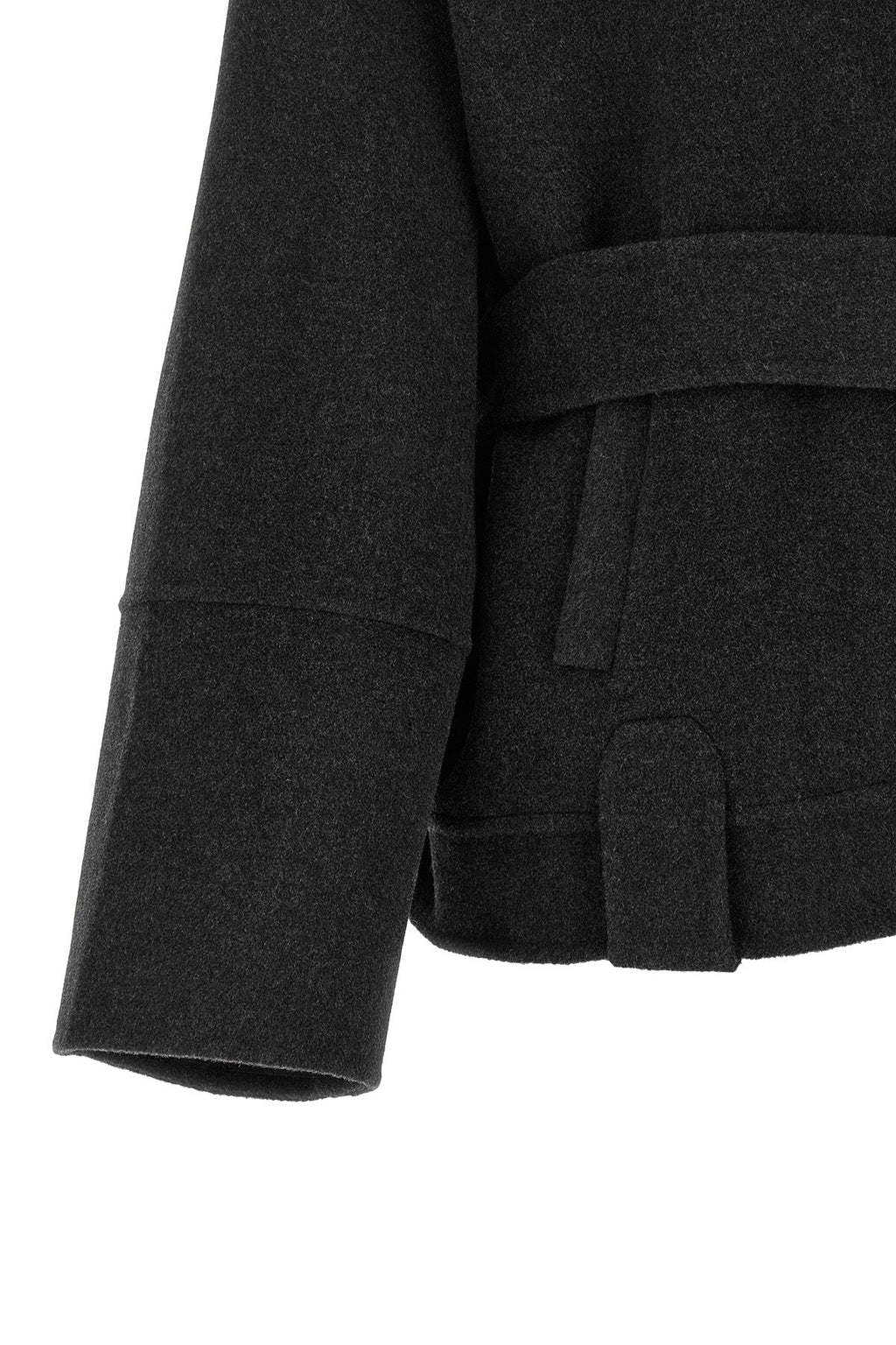 KHAITE Belted Wool Jacket