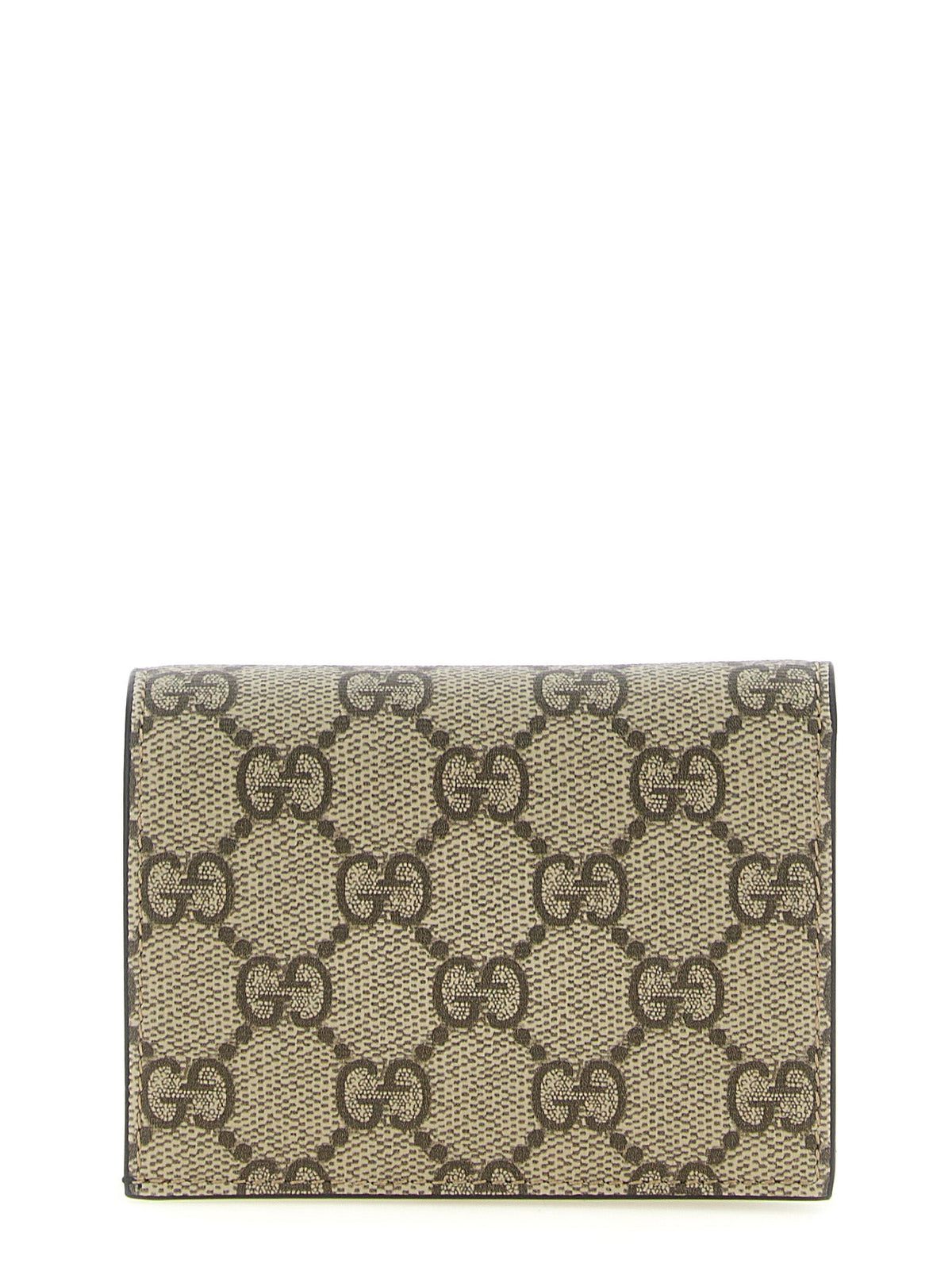 Gucci Women Gg Marmont Two-Tone Wallet