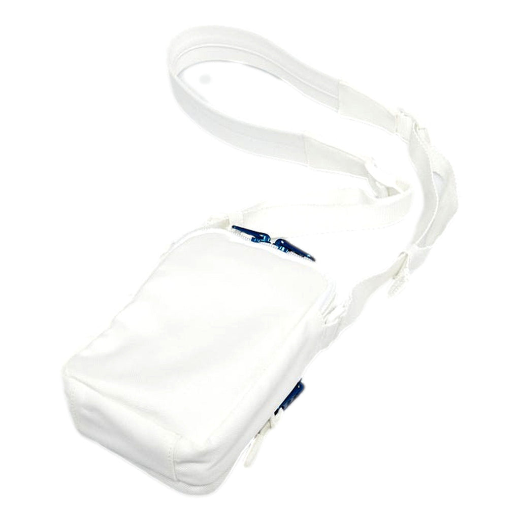 Balenciaga NASA Logo White Nylon Phone Holder Crossbody Bag New