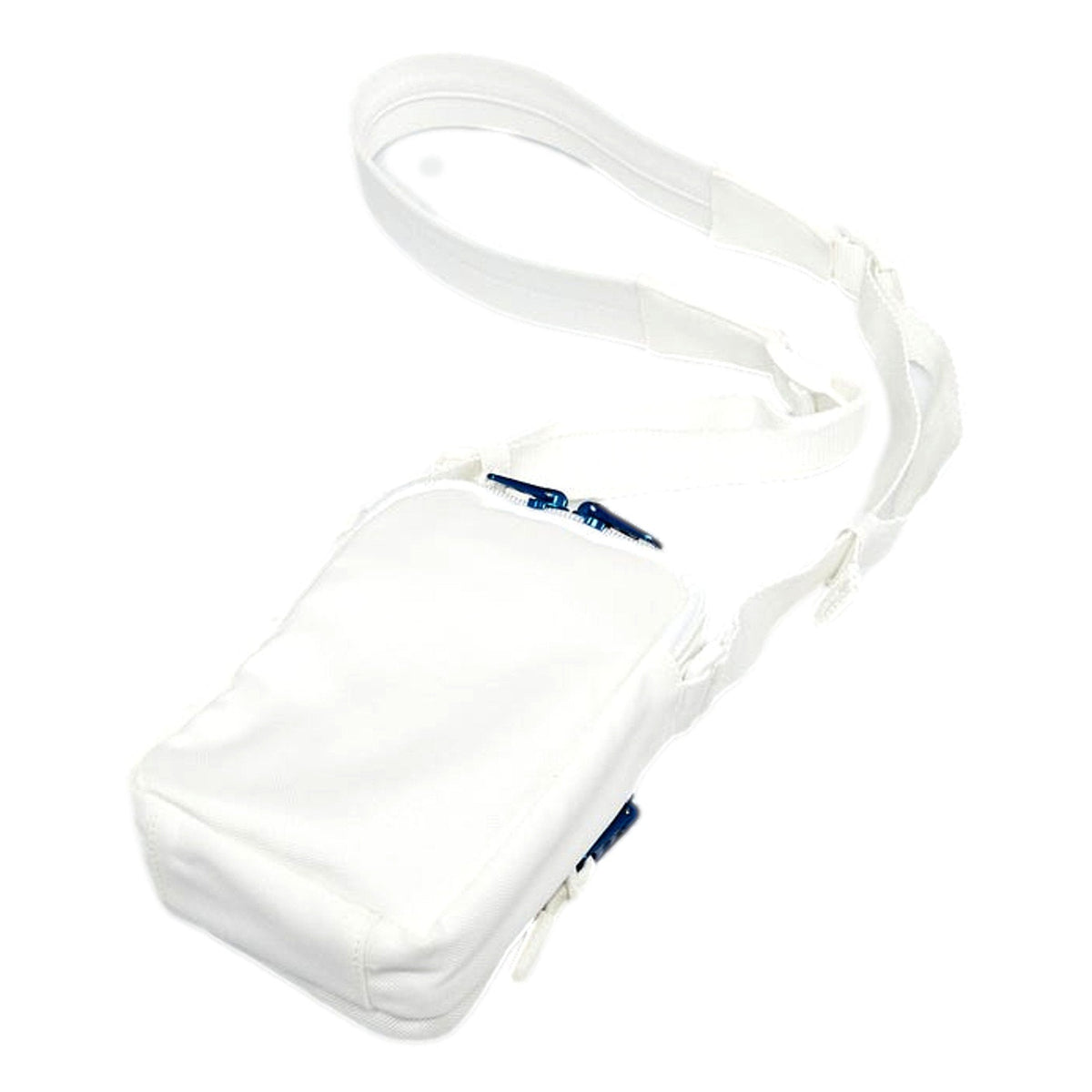 Balenciaga NASA Logo White Nylon Phone Holder Crossbody Bag New