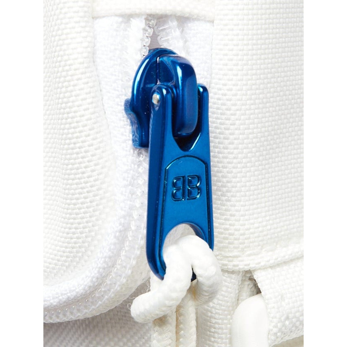 Balenciaga NASA Logo White Nylon Phone Holder Crossbody Bag New