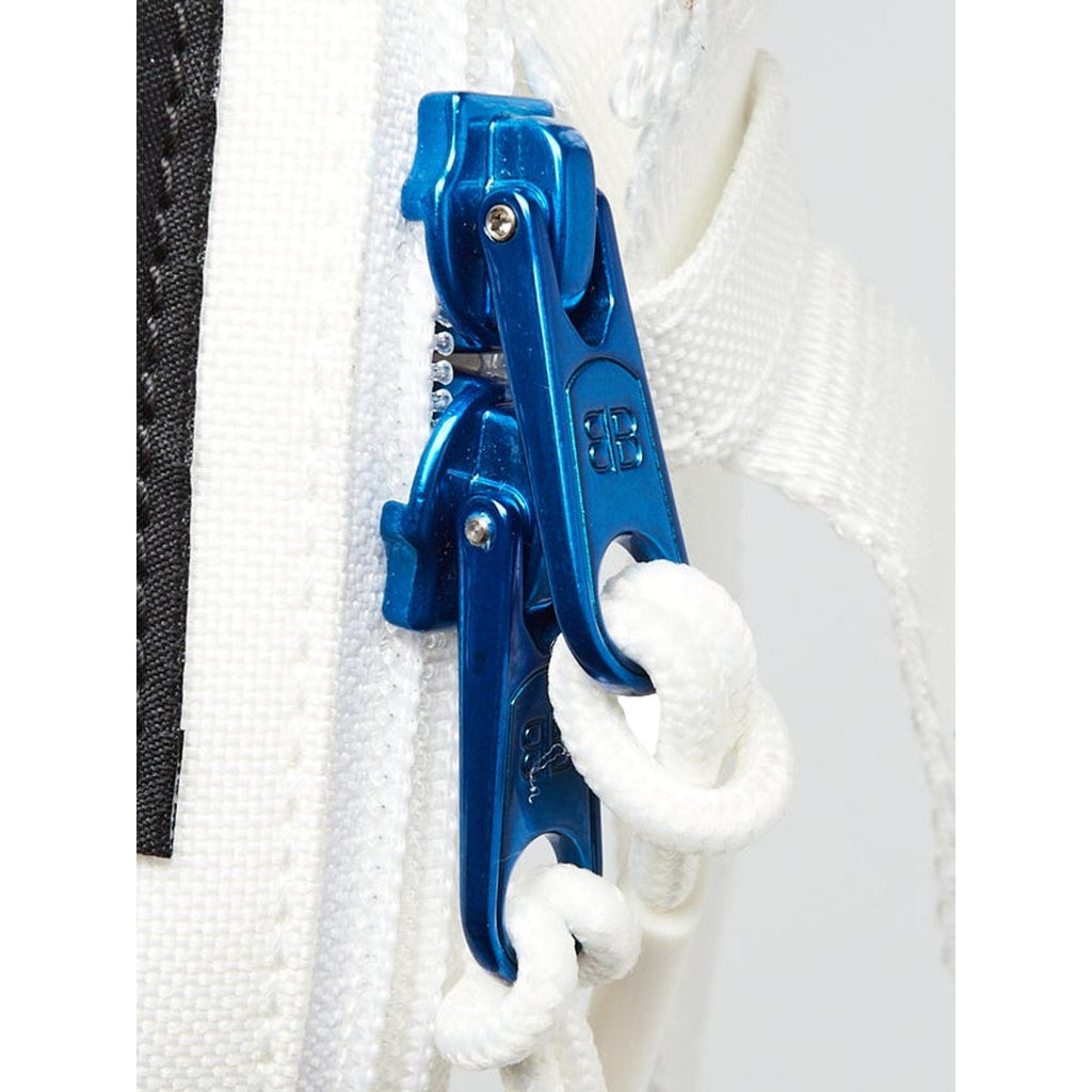 Balenciaga NASA Logo White Nylon Phone Holder Crossbody Bag New