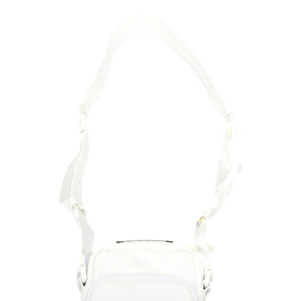 Balenciaga NASA Logo White Nylon Phone Holder Crossbody Bag New