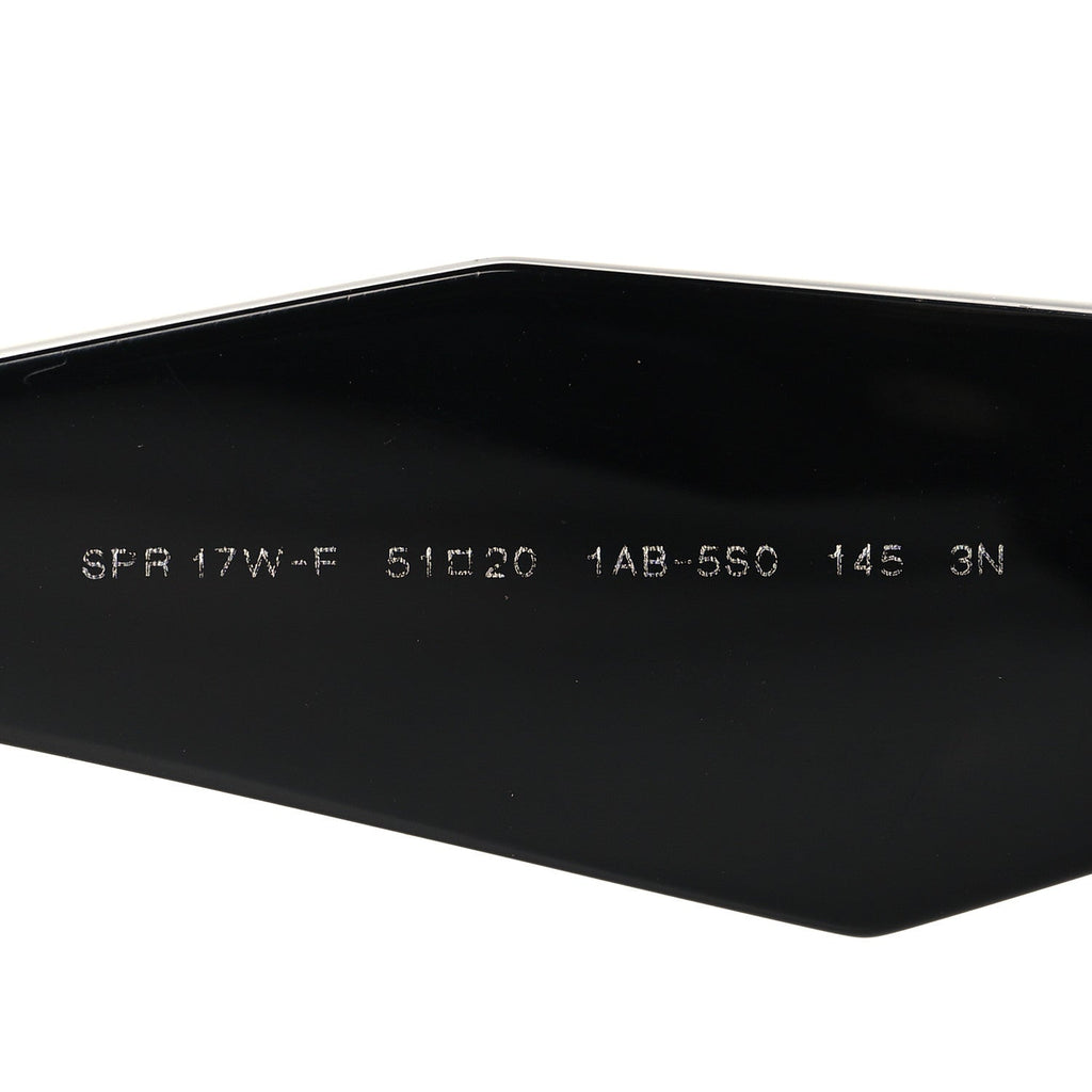 Acetate Symbole Sunglasses SPR 17W-F Black