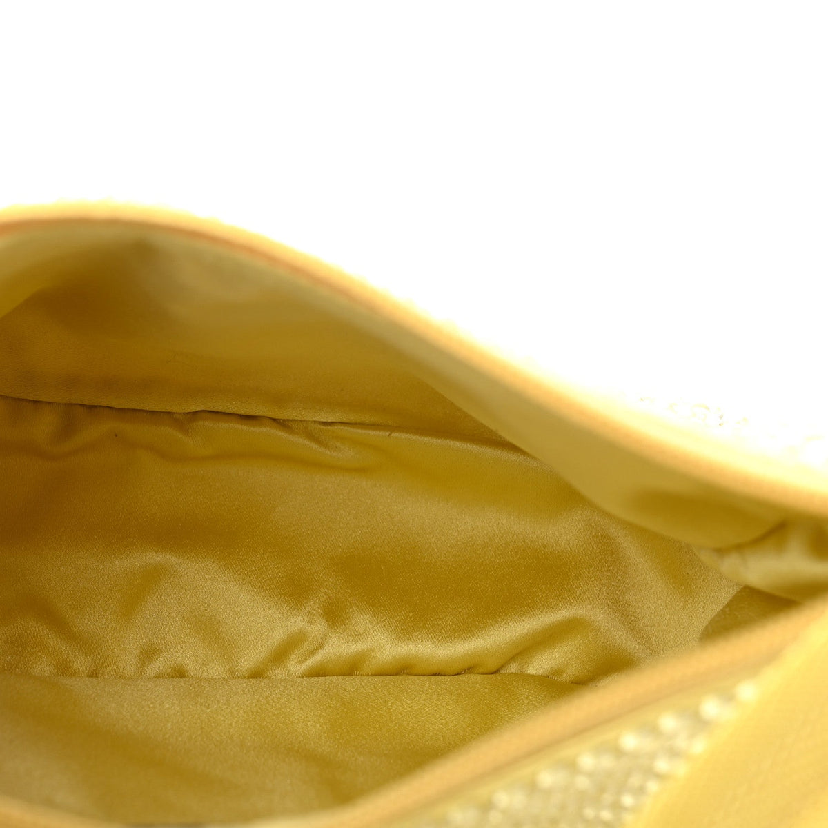 Satin Crystal Mini Re-Edition 2000 Bag Ananas