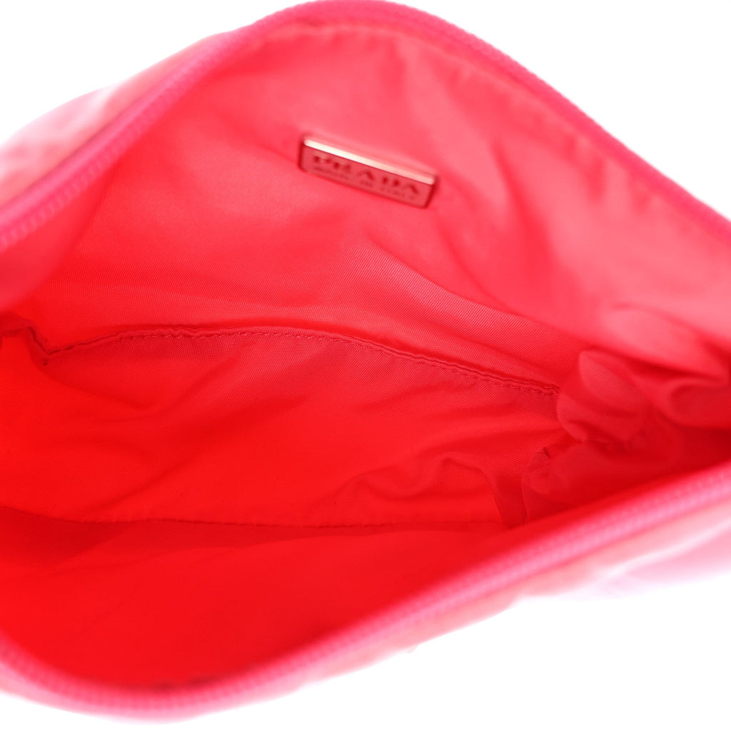 Tessuto Nylon Sport Mini Shoulder Bag Pink