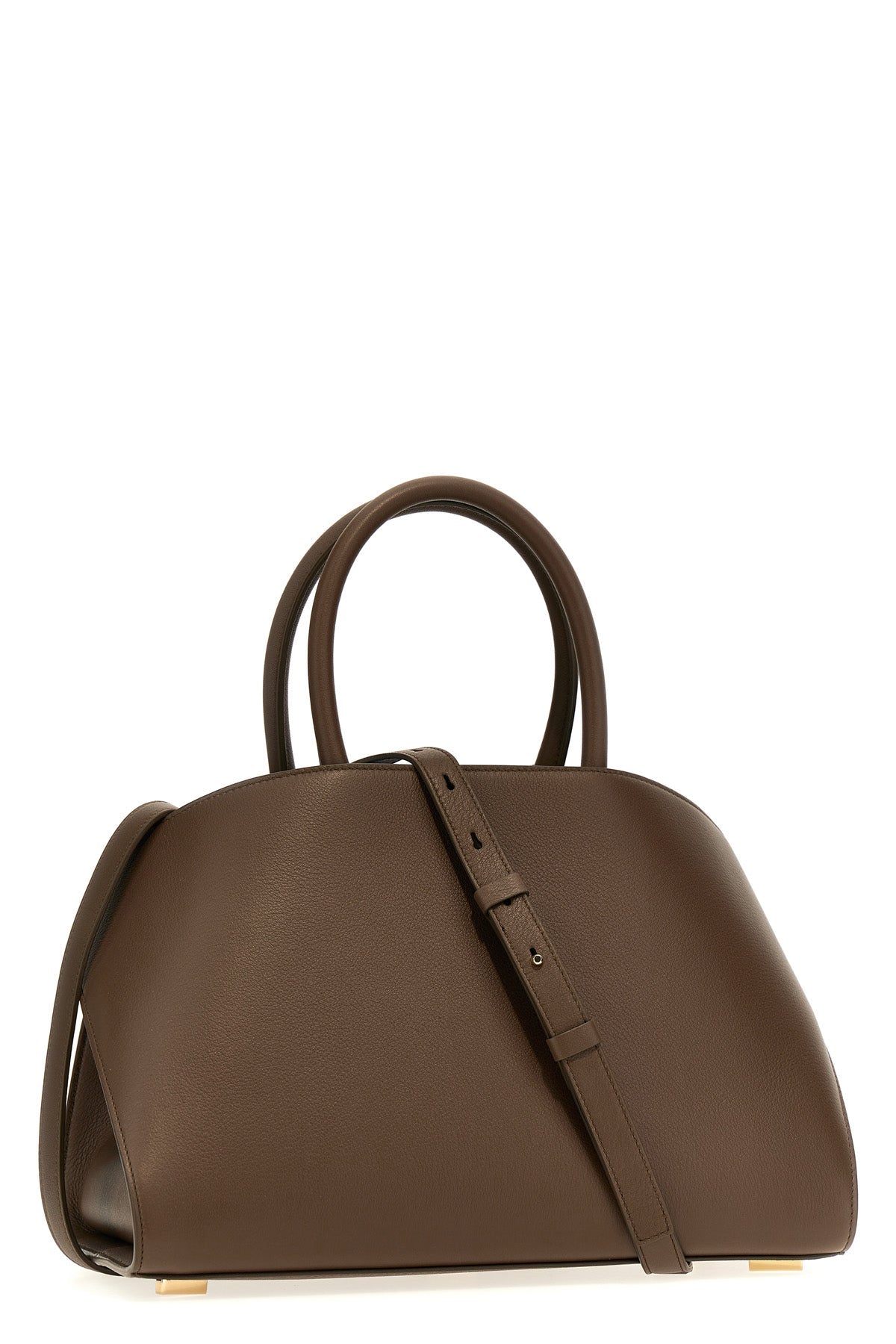 Ferragamo Hug small handbag in brown calfskin