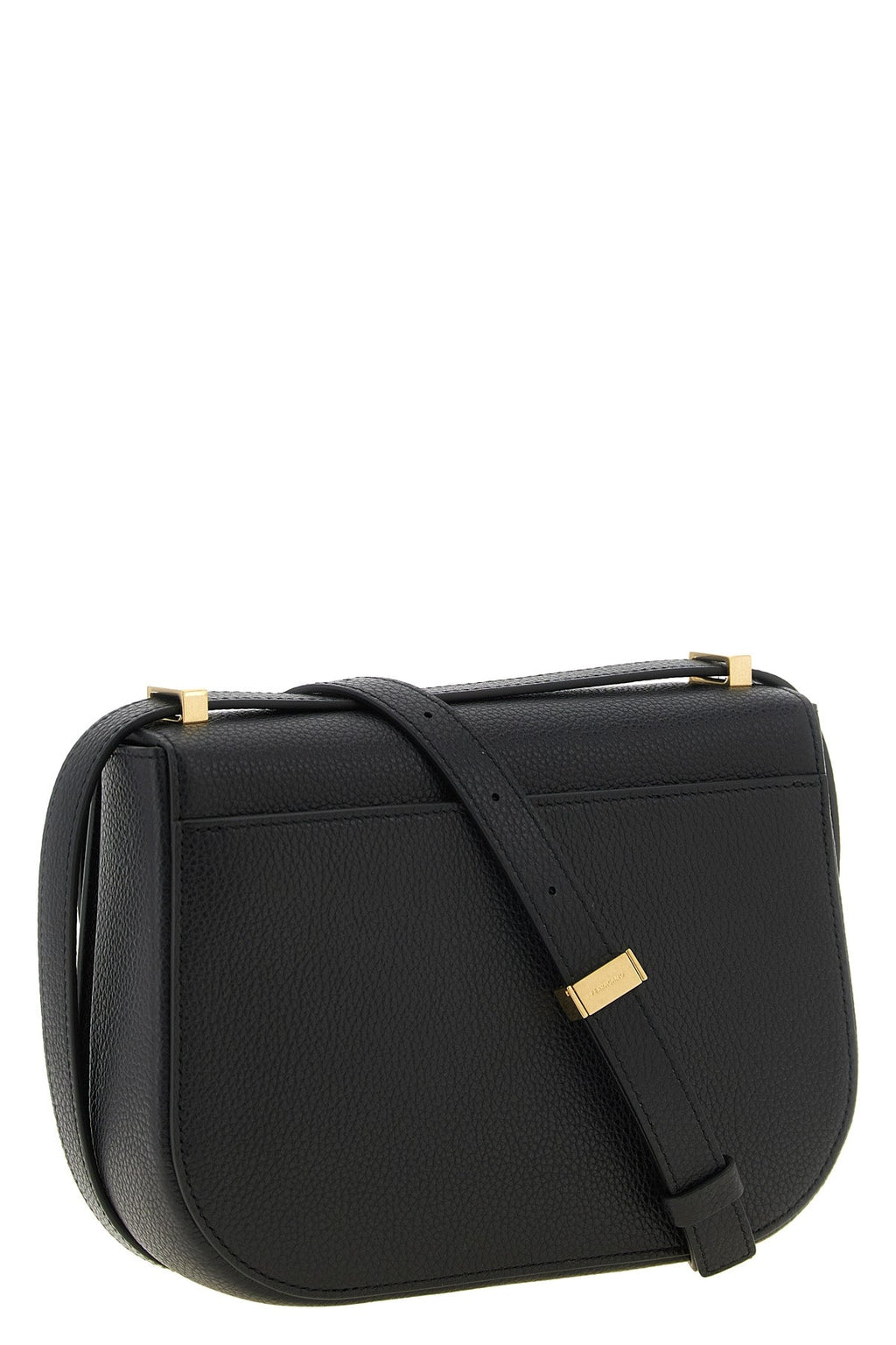 North-South Double Gancini Crossbody Bag