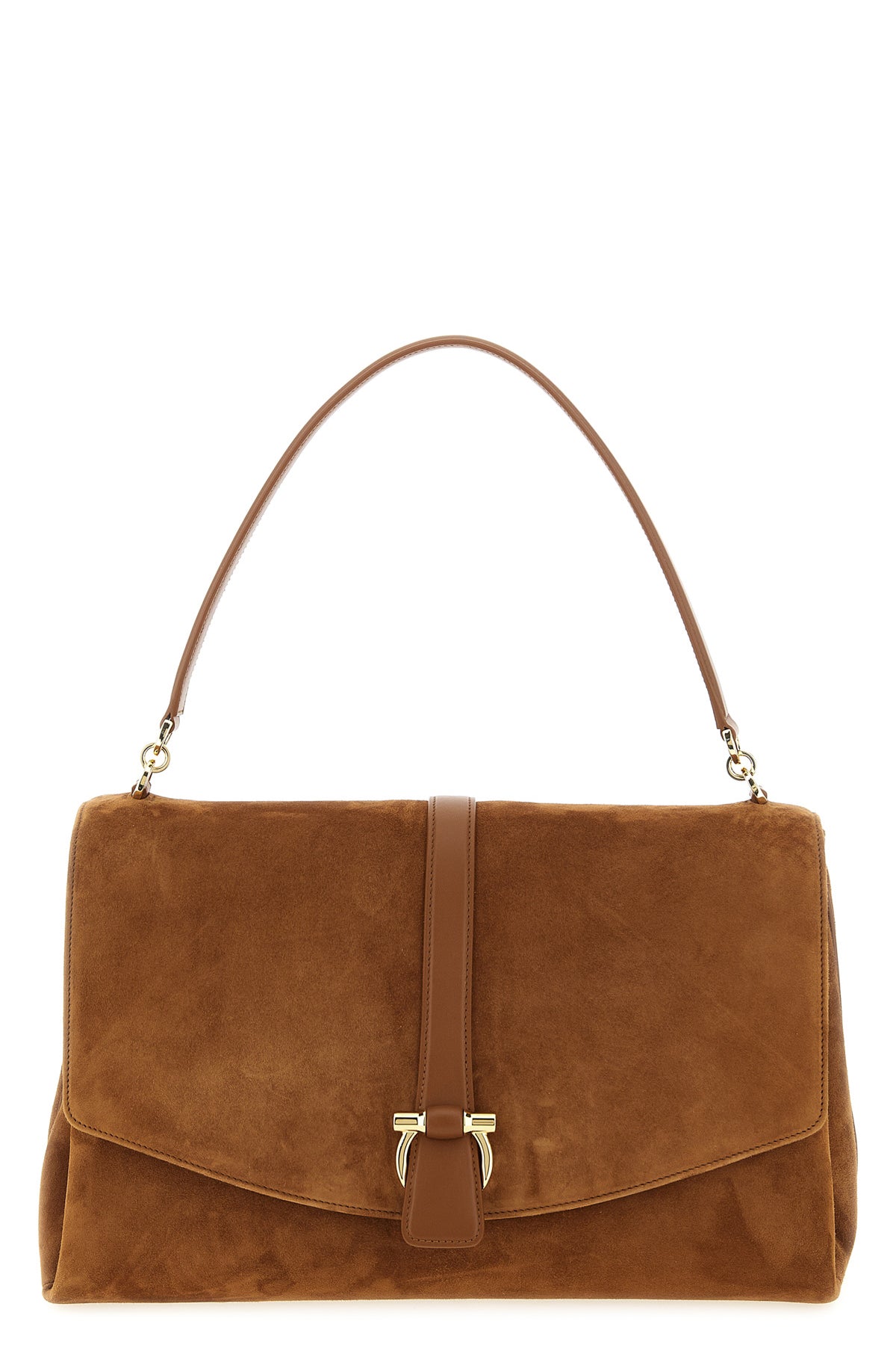 FERRAGAMO Shoulder Bag with Gancini Hardware