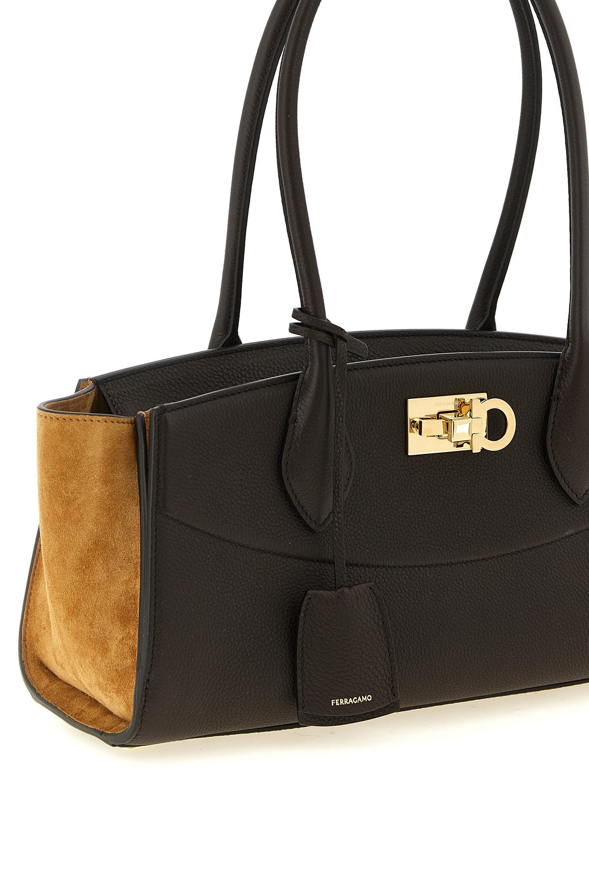 New Ferragamo Studio Soft East-West (M) Shoulder Bag